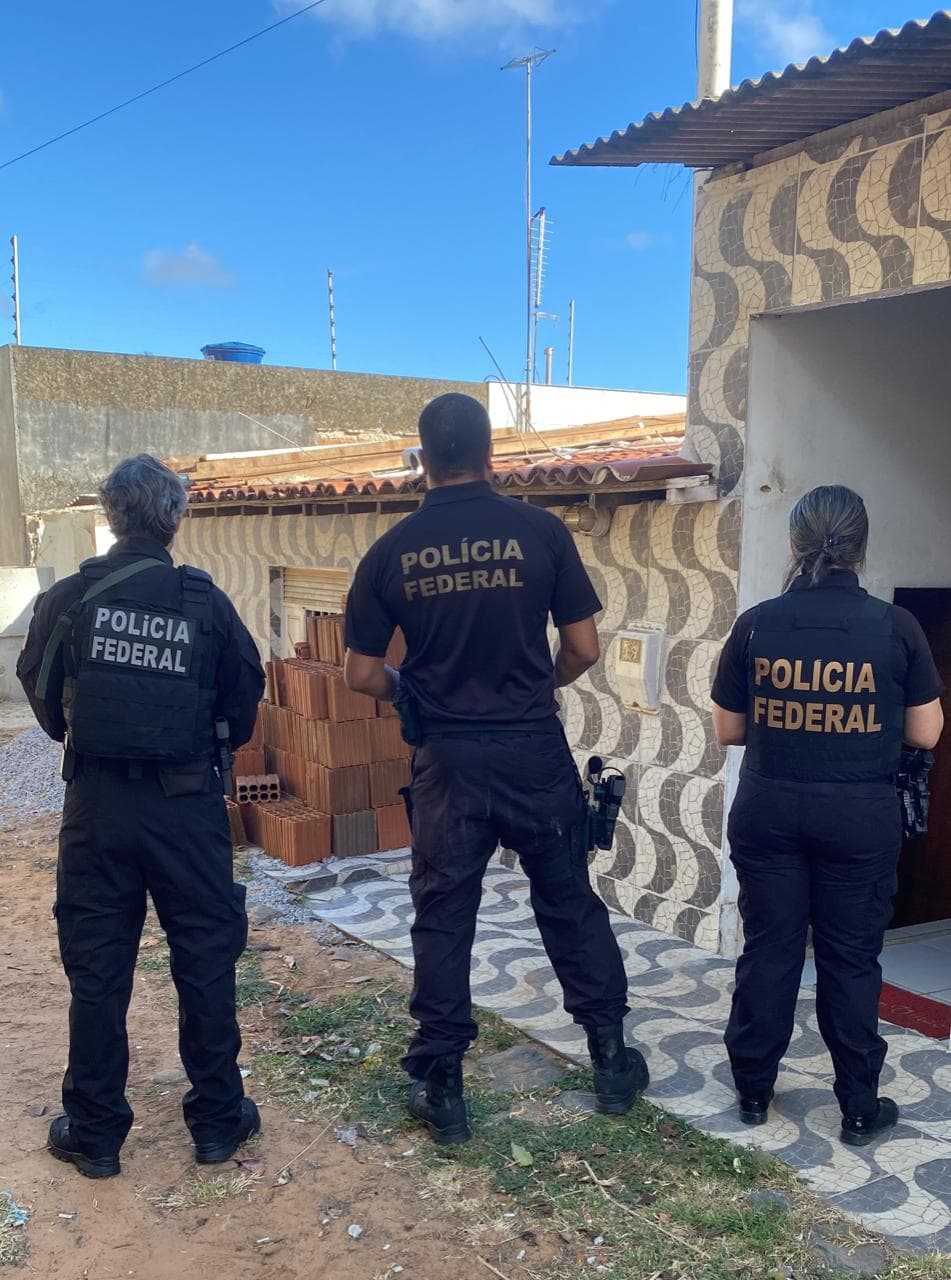 FOTOS: PF realiza operação contra abuso sexual infantil e prende dois no RN