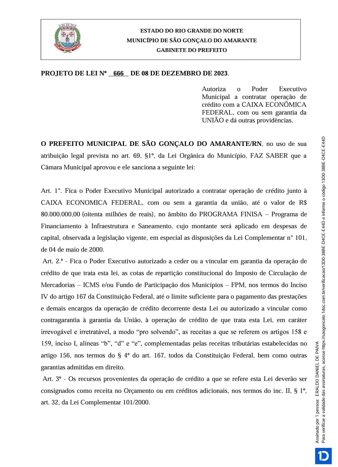 ERALDO “O ingrato” quer contratar empréstimo de R$ 80 milhões no apagar das luzes