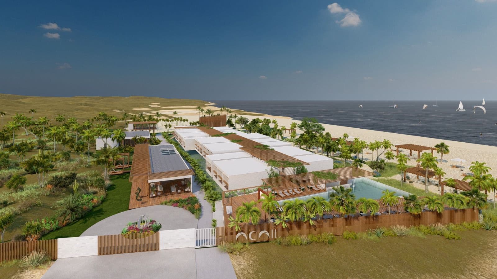 Hotel de luxo Nanii abre últimas reservas especiais Réveillon em Gostoso