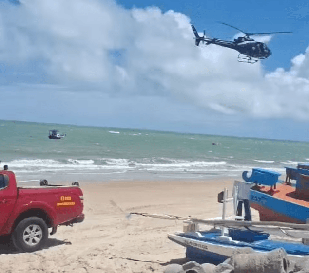 Corpo encontrado no Litoral Norte potiguar pode ser de jovem que se afogou na praia de Zumbi nesta quarta (26)