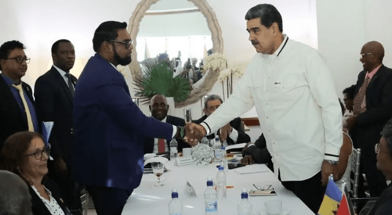 Após reunião, Venezuela e Guiana concordam em continuar diálogo sobre disputa por Essequibo