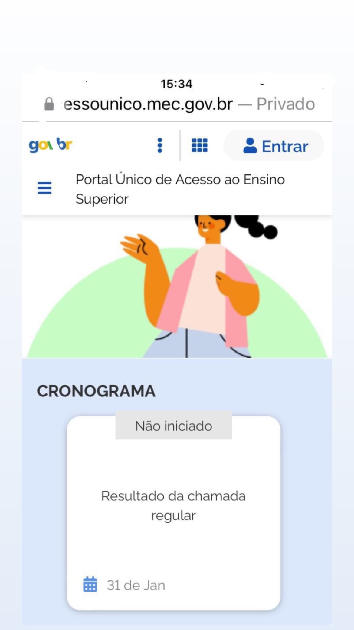 SISU 2024: MEC alega problemas técnicos, promete divulgação de resultados e falhas continuam