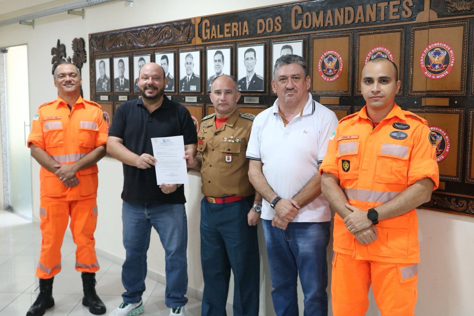 Prefeito Wilsinho solicita ao Corpo de Bombeiros instalação de um Posto de Salvamento em Barra do Cunhaú