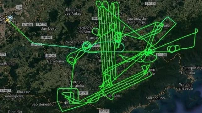 Mistério sobre desaparecimento de helicóptero continua; buscas entram no 5º dia