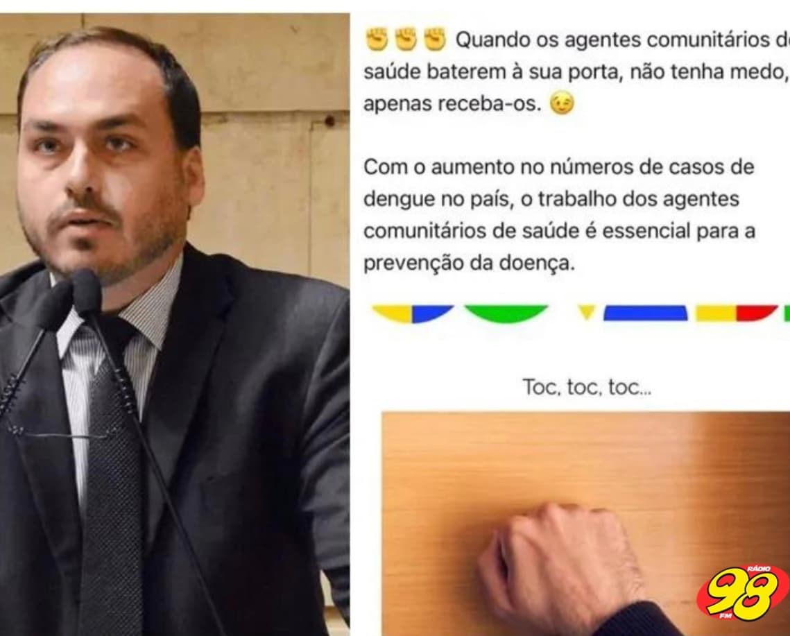“TOC, TOC ,TOC”: Perfil do Governo Federal ironiza operação da PF contra Carlos Bolsonaro