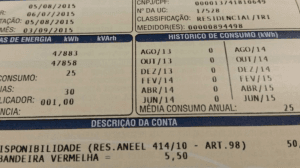 Aneel mantém conta de luz sem custo adicional em fevereiro