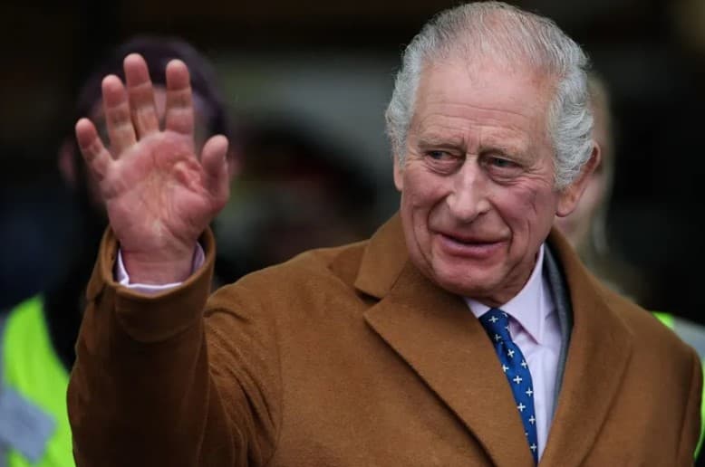 Rei Charles III é diagnosticado com câncer, diz palácio de Buckingham