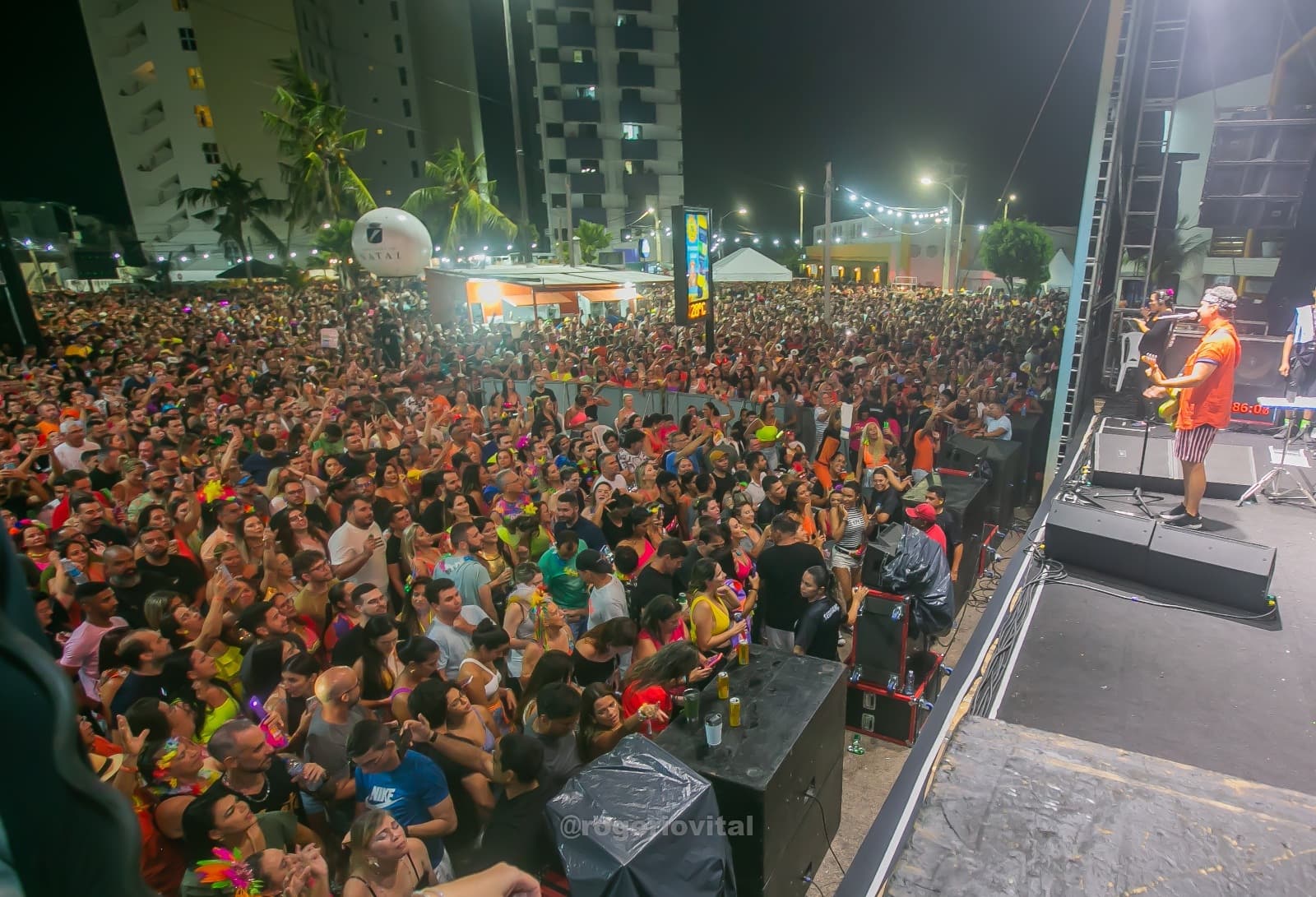 Carnaval em Natal registra recorde de público no terceiro dia da festa