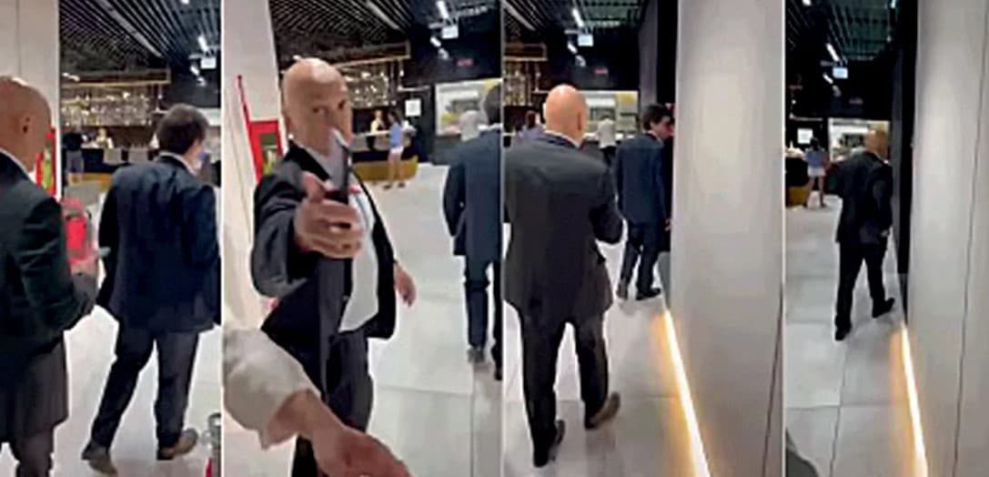 PF desiste de indiciar suspeitos de agredir Moraes em aeroporto de Roma