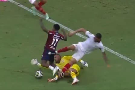CBF admite erro de arbitragem em pênalti marcado contra o América na derrota para o Fortaleza pela Copa do Nordeste