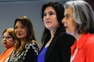 Janja critica STF muito masculino após Lula ter indicado homens para corte