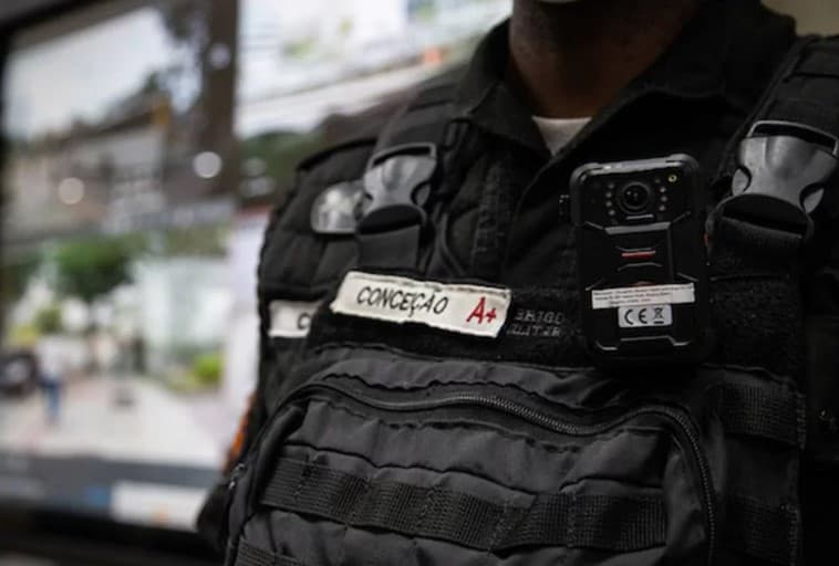 Ministério da Justiça quer punir policiais por mau uso de câmeras corporais
