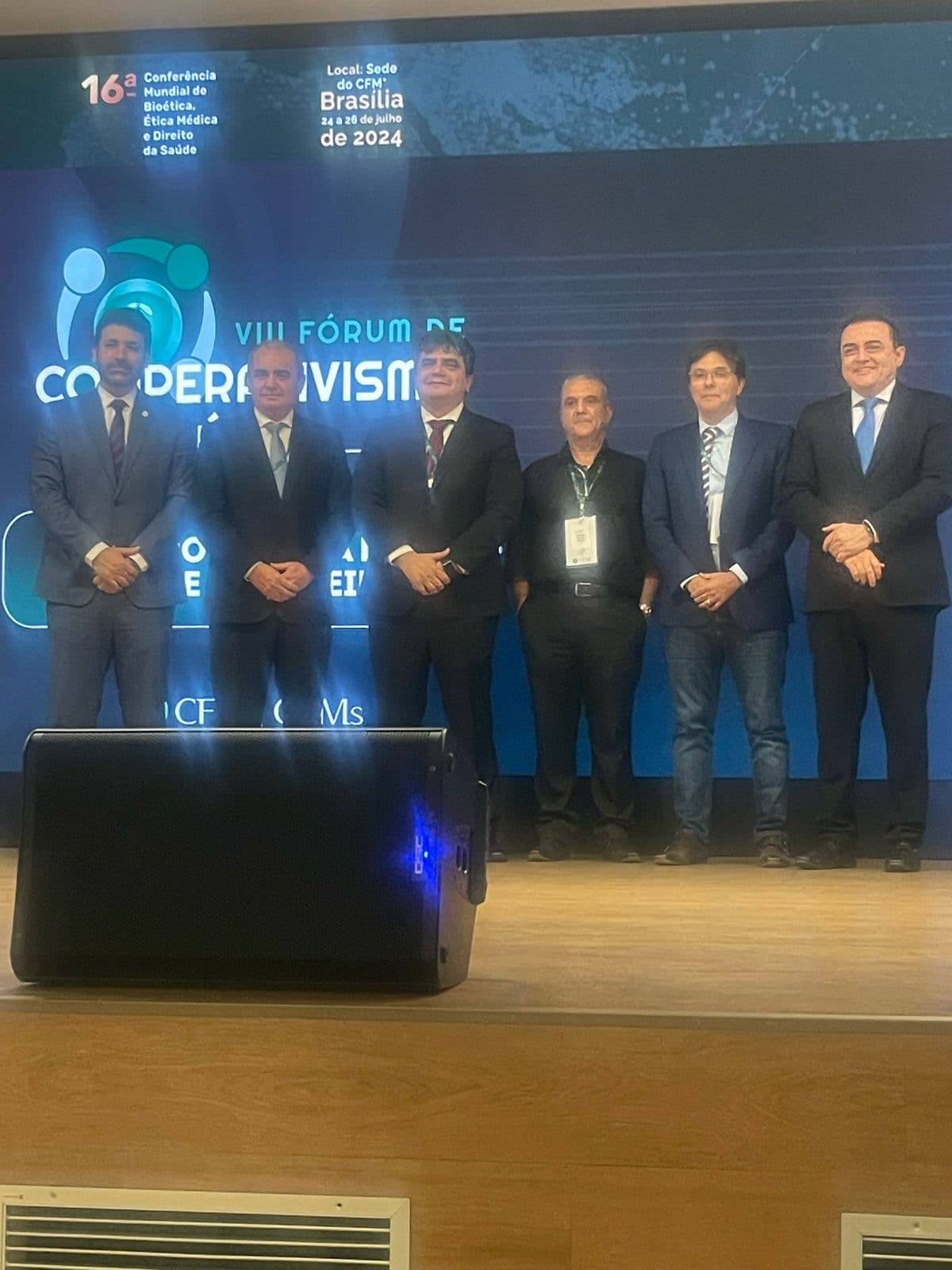 Diretor-presidente da Unimed Natal, Dr. Fernando Pinto palestra em evento do Conselho Federal de Medicina, em Brasília