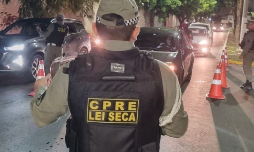 Lei Seca prende dois condutores e autua 37 durante fiscalização em Mossoró