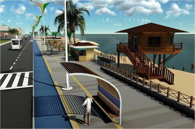 Prefeitura diz que revitalização de orla urbana de Natal tem previsão de ser entregue em dezembro
