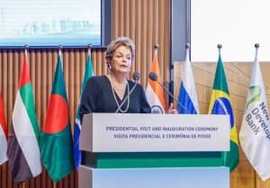 Banco do Brics, presidido por Dilma, anuncia R$ 5,7 bilhões para reconstrução do Rio Grande do Sul