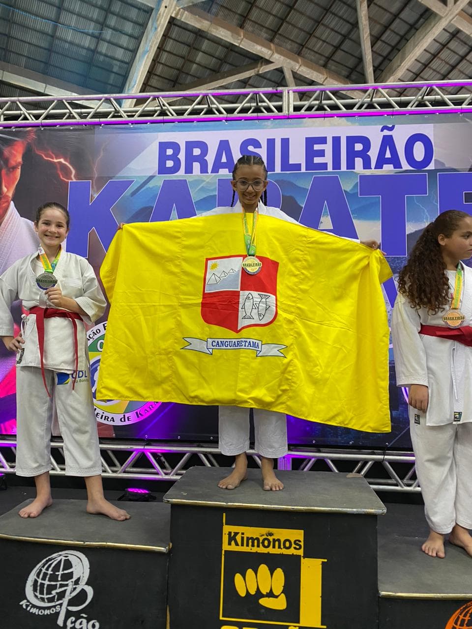 Atleta do Rio Grande do Norte é campeã brasileira de Kata e Kumite