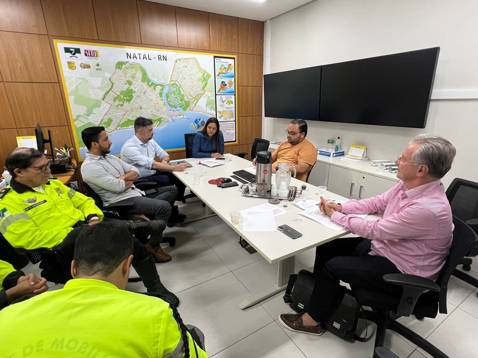 STTU sinaliza atendimento aos pleitos do SETURN para priorizar a mobilidade urbana no trânsito de Natal