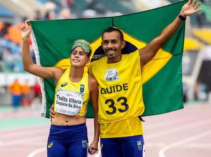 Potiguar Thalita Simplício vence rival chinesa e conquista o tricampeonato mundial nos 400m no Japão