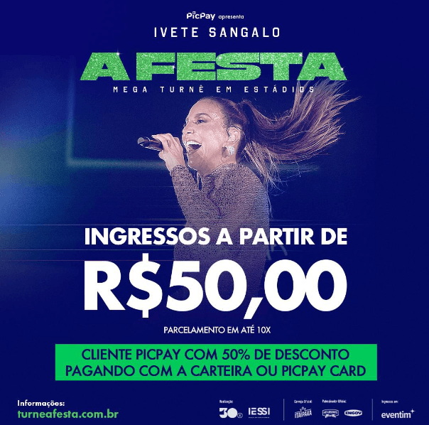 Com ingressos a partir de R$ 50, Ivete Sangalo apresentará nova turnê em Natal