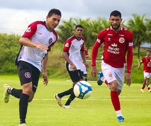 SÉRIE D: Com hat-trick de Matheus Bambu, Santa Cruz de Natal vence o América por 3 a 2