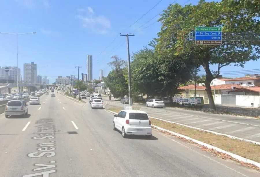 Dnit fecha agulha de acesso à marginal da BR-101 em Potilândia neste sábado (8)