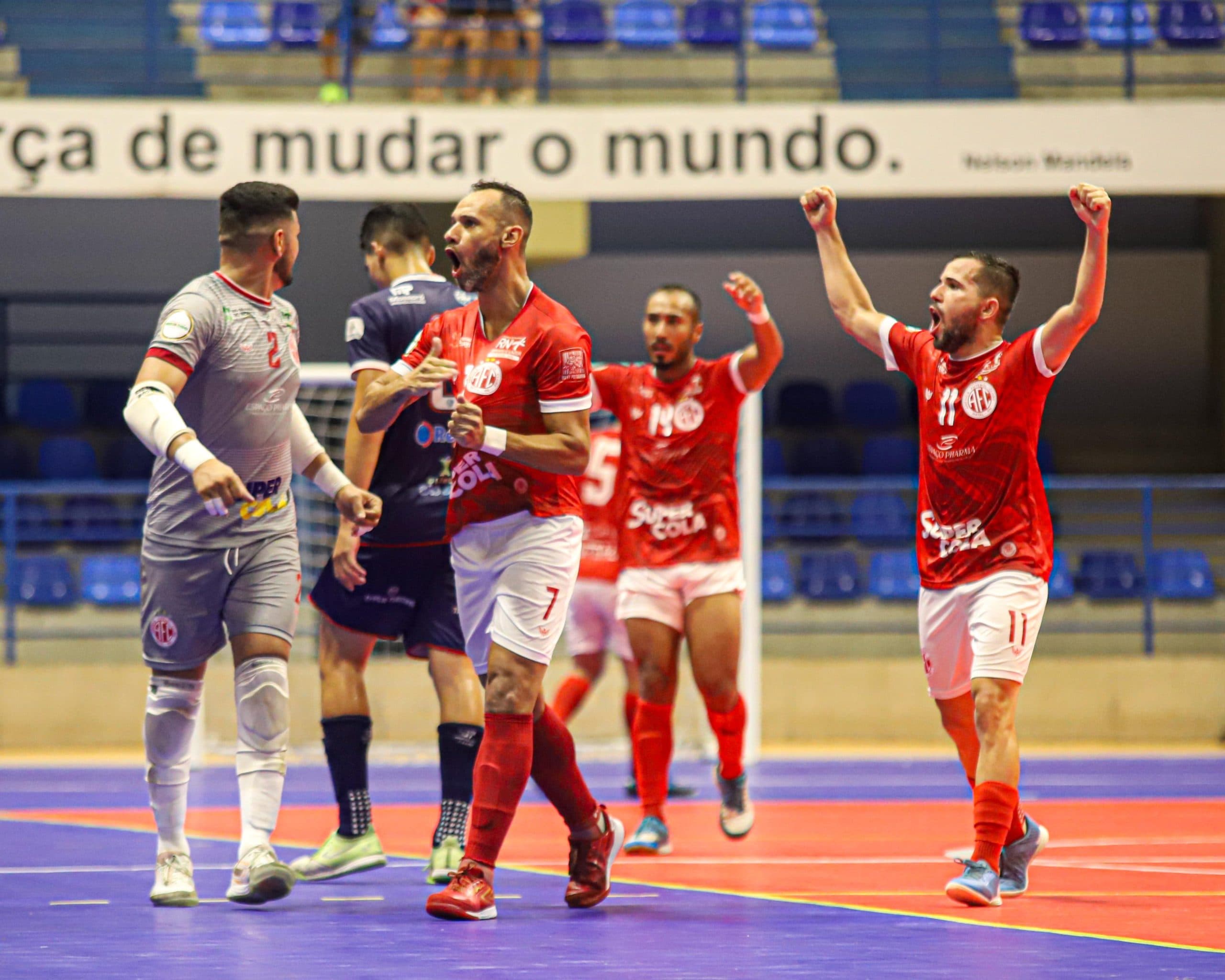 Futsal: América e Apodi se enfrentam valendo a liderança do Brasileirão nesta sexta (14)