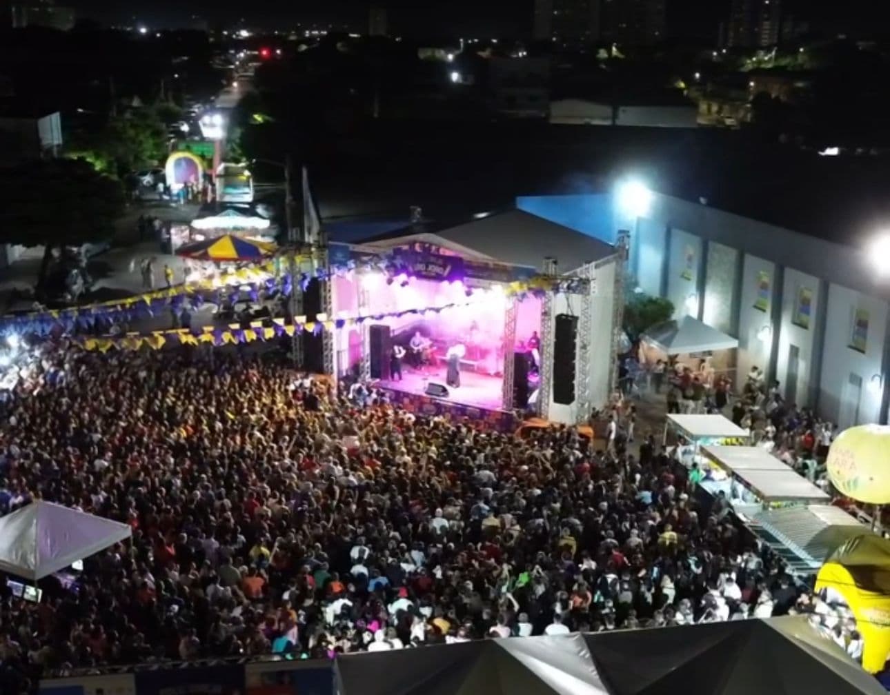 Polo Igreja São João atrai multidão no Mossoró Cidade Junina com artistas nacionais