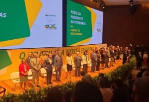 Governadora Fátima Bezerra participa de posse da nova presidente da Petrobras