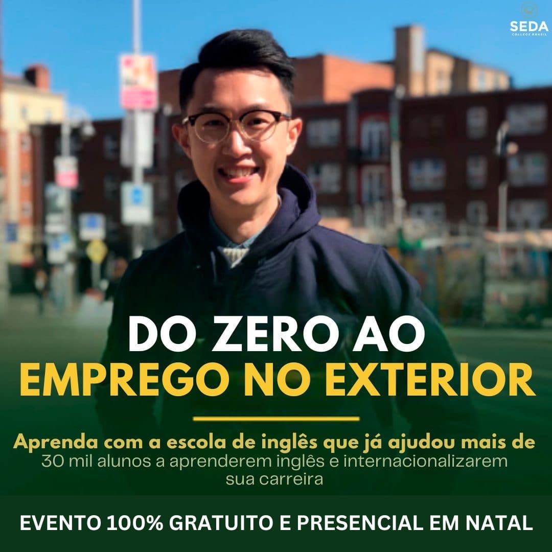 DO ZERO AO EMPREGO NO EXTERIOR: Aprenda com a escola de inglês que já ajudou mais de 30 mil alunos