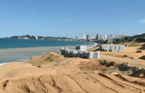 Idema ainda não tem prazo para liberar licença da obra de engorda na Praia de Ponta Negra
