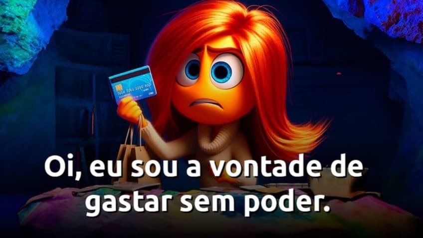 BC faz meme com “Divertida Mente 2” para criticar gastos descontrolados