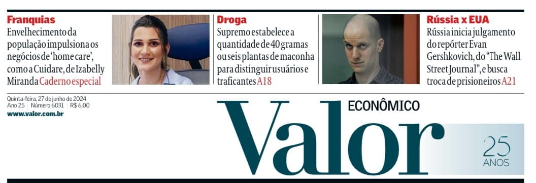 A expansão da potiguar Cuidare nas páginas do Valor Econômico