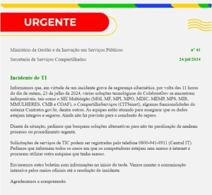 PF vai investigar suspeita de ataque hacker em sistema de informação do governo