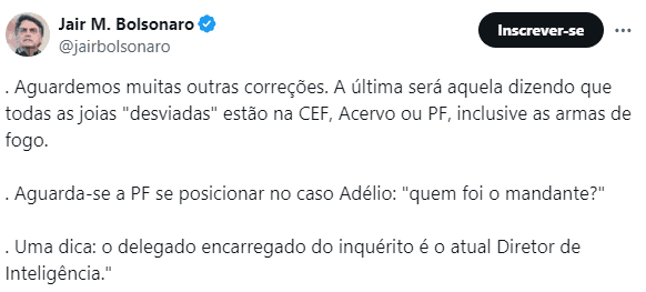 Bolsonaro se pronuncia após PF declarar erro nas contas: "Aguardemos outras correções"