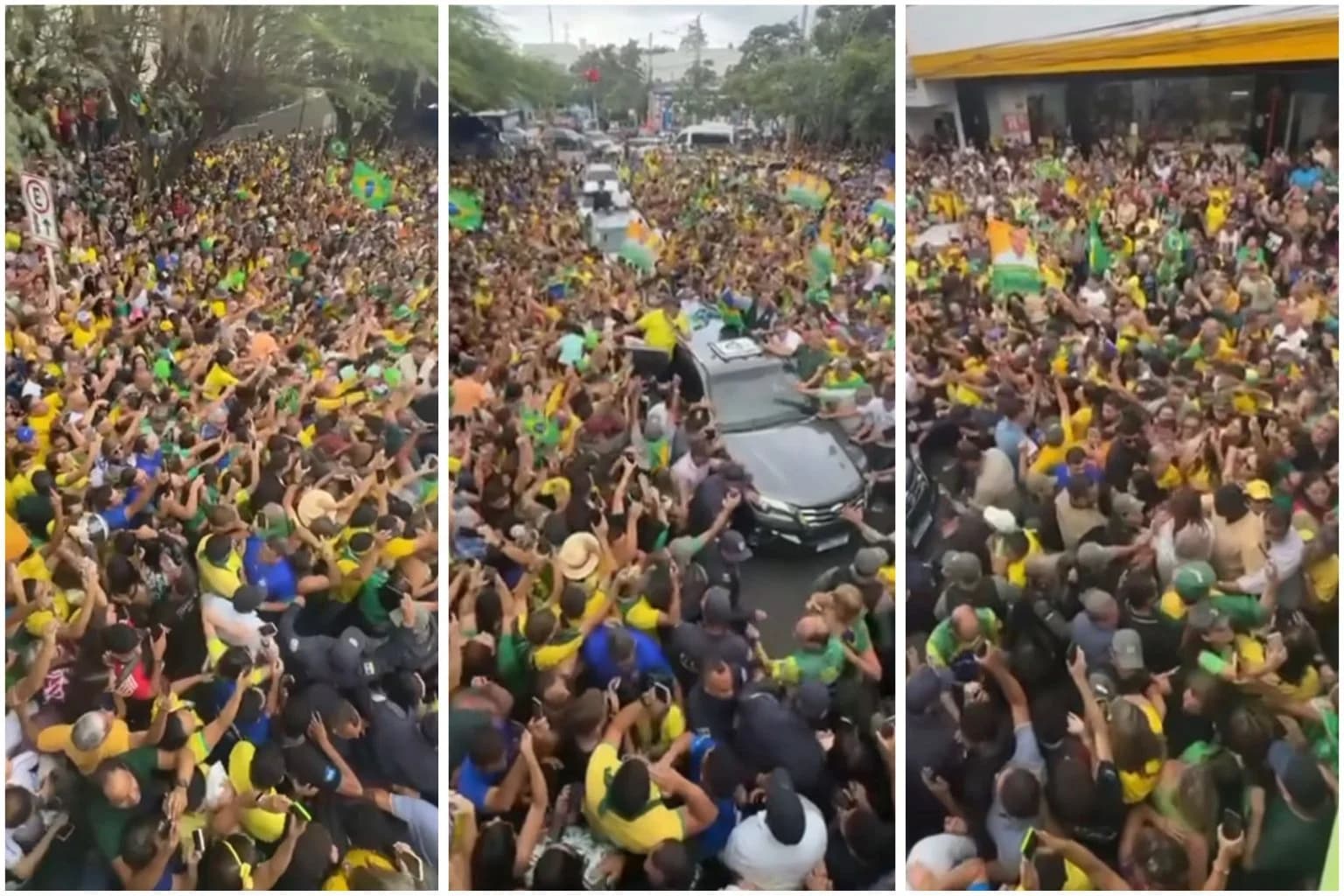 BOLSONARO EM PERNAMBUCO: MP Eleitoral solicita impedimento de novos atos, que tem reunido multidão