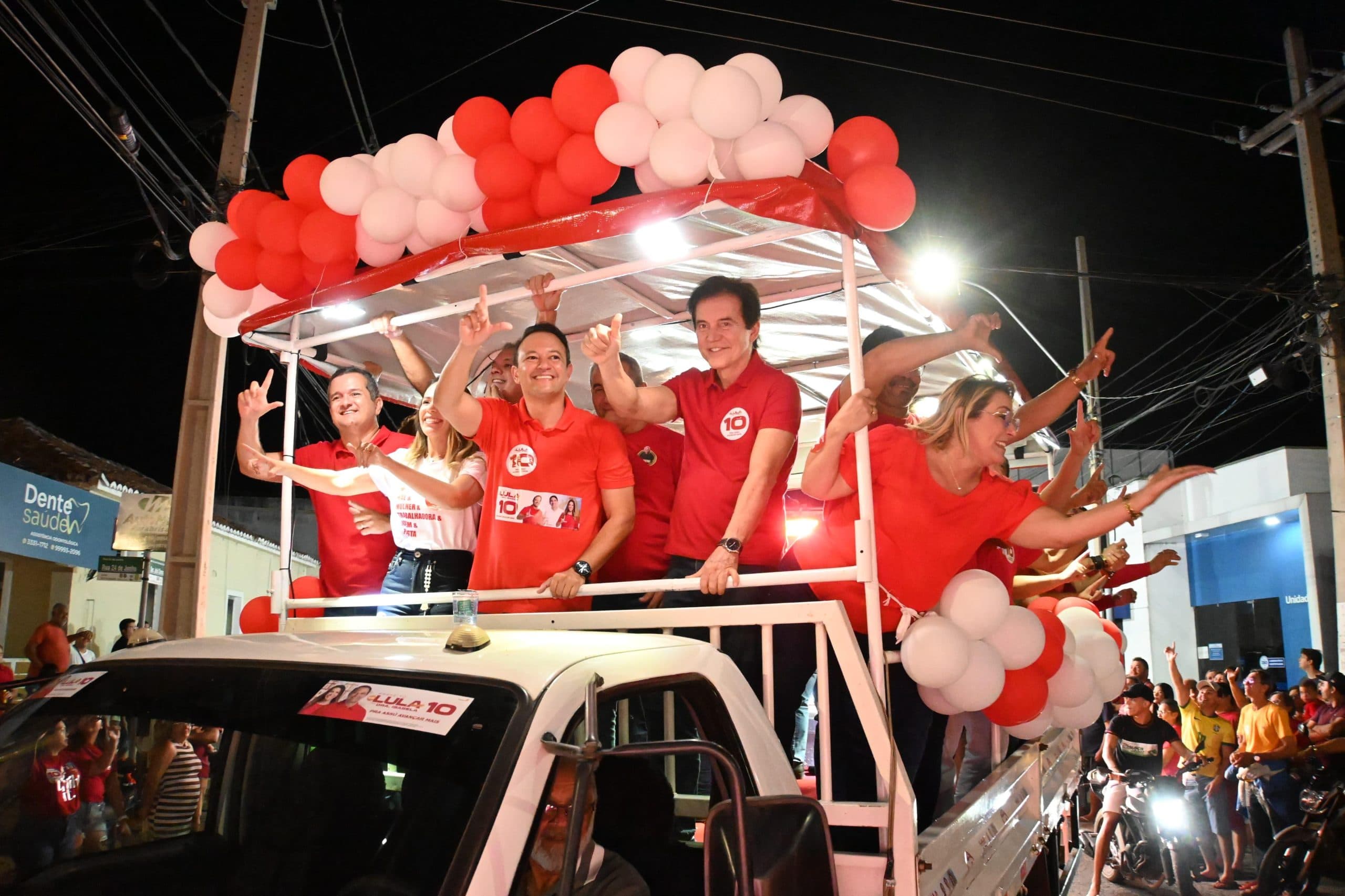 Dr. Lula e Dra. Isabela realizam grande mobilização Pra Assú Avançar Mais