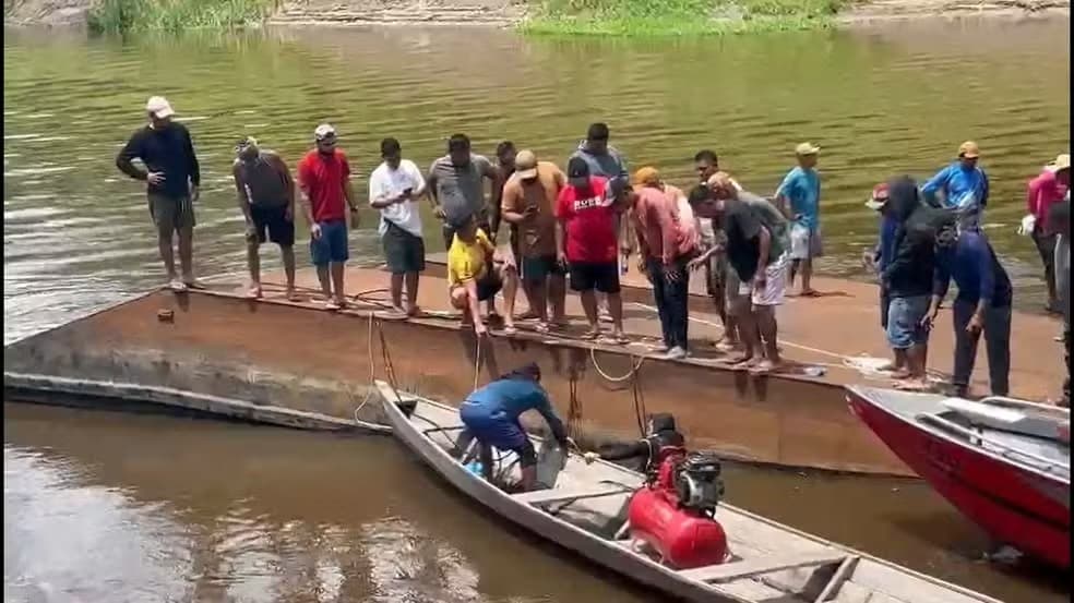Naufrágio de embarcações deixa três garimpeiros mortos e dois desaparecidos no Amazonas