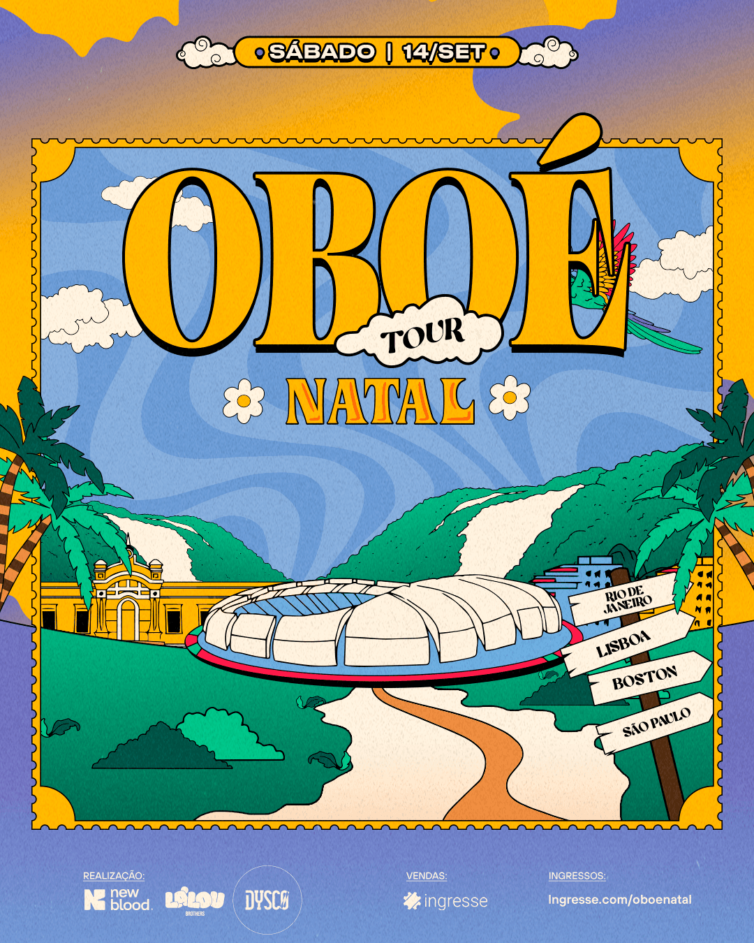 Festa Oboé desembarca na Arena este sábado e promete trazer o mesmo padrão das edições de Miami e Trancoso