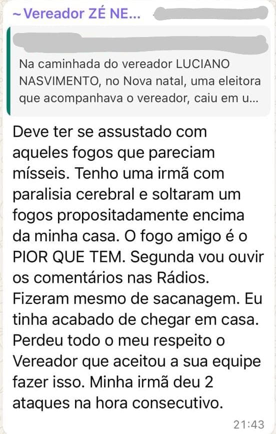 Crise na campanha de Carlos Eduardo: fogos de Luciano Nascimento não pouparam nem pessoas com deficiência