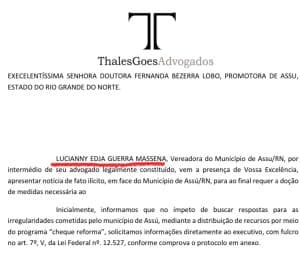 ASSÚ: Prefeito repudia manobra da oposição