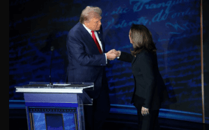 Trump e Kamala trocam acusações sobre inflação, aborto, imigração e Putin em 1º debate