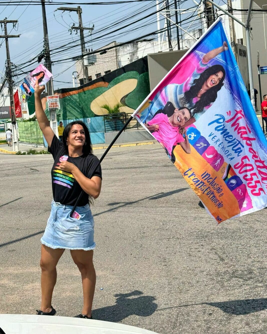 Thabatta Pimenta é eleita a primeira vereadora trans de Natal