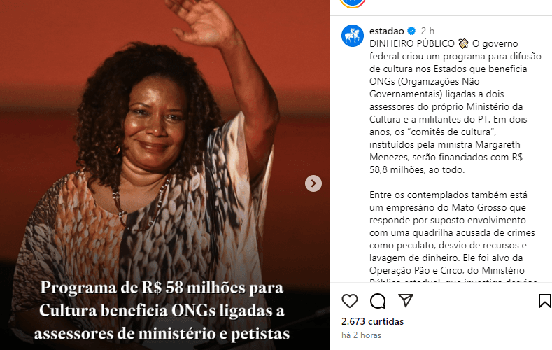 FESTA DAS ONGs: Militante de Natália que ataca Paulinho é financiado pela Lei Rouanet
