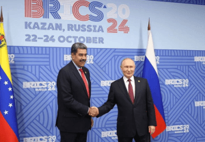 Putin encontra Maduro e declara apoio à entrada da Venezuela nos Brics