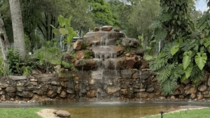 Lula e Janja mostram nova cascata artificial na Granja do Torto