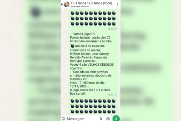 PF investiga se explosão perto do STF foi premeditada