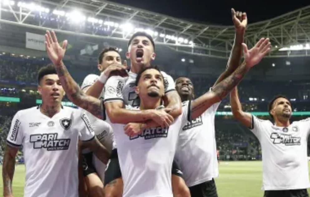 Botafogo vence Palmeiras e retoma liderança do Brasileirão em jogo decisivo