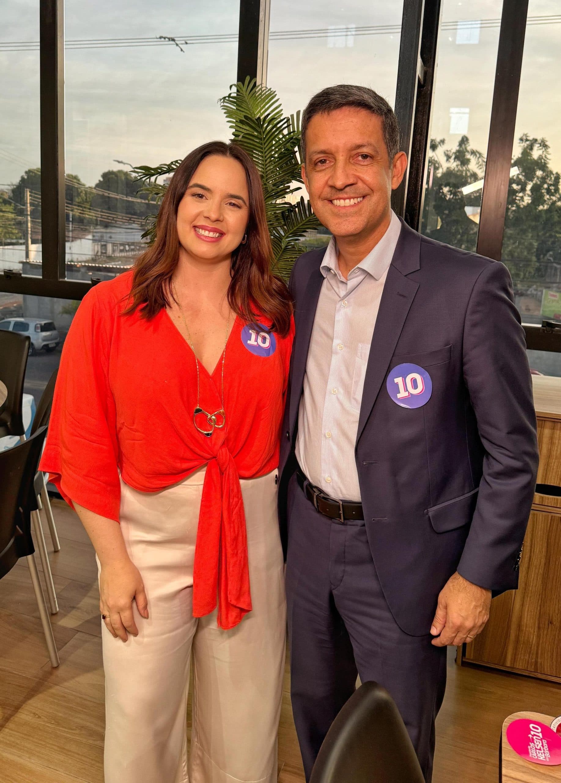 Carlos Kelsen e Bárbara Paloma convocam Advocacia: "Amanhã vamos votar 10!"