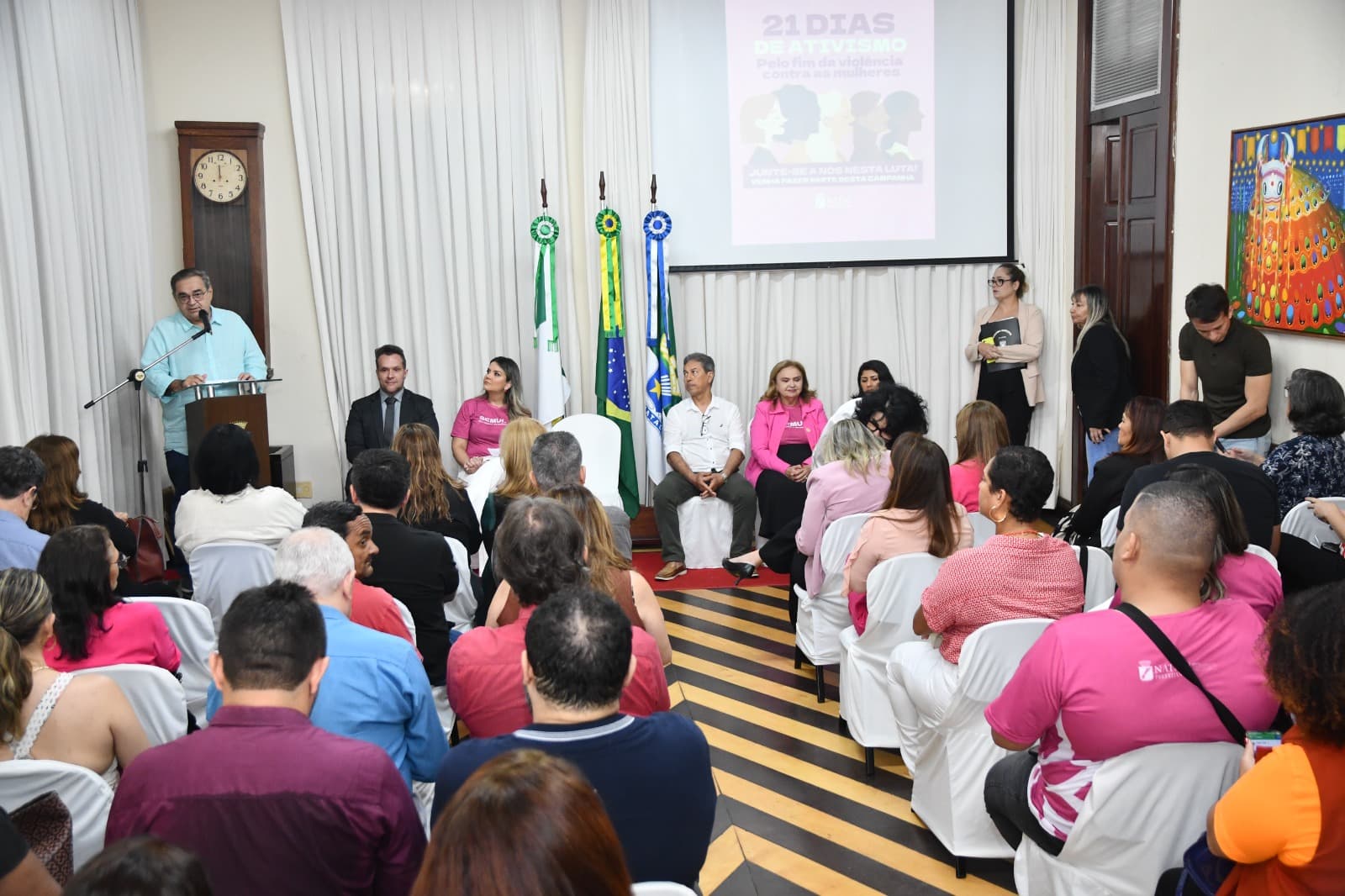 Prefeitura promove campanha de 21 dias de Ativismo pelo fim da violência contra a mulher